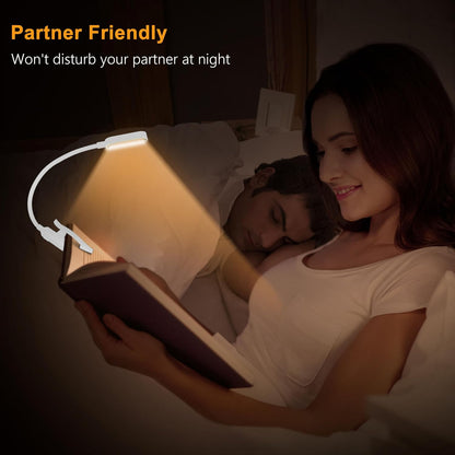 Gritin 16 LED Rechargeable Book Light for Reading in Bed