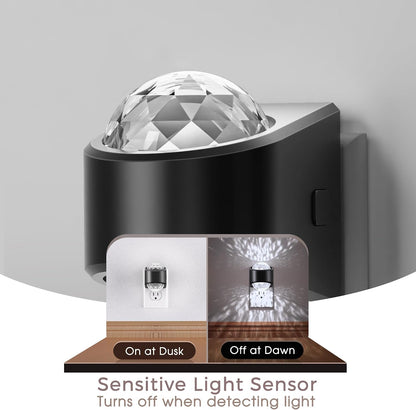 Briignite Night Light,Night Lights Plug into Wall,LED Projector Night Light