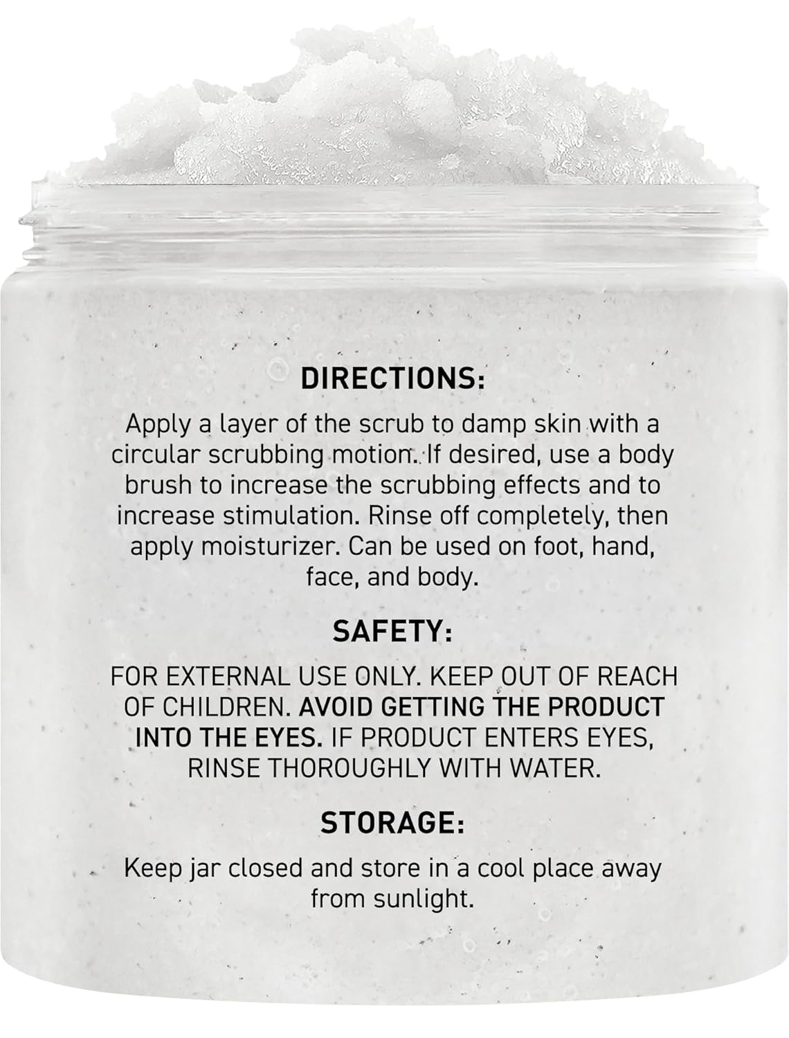 Brooklyn Botany Coconut Milk Body Scrub - Moisturizing and Exfoliating Body, Face, Hand, Foot Scrub - Fights Stretch Marks, Fine Lines, Wrinkles - Great Gifts for Women & Men - 10 oz
