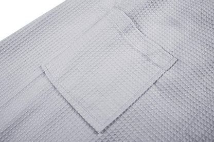sunshinemall Women's Lightweight Bath Shower Wrap Waffle Spa Robes Bathrobe Quick Dry Cover Up with Adjustable Closure