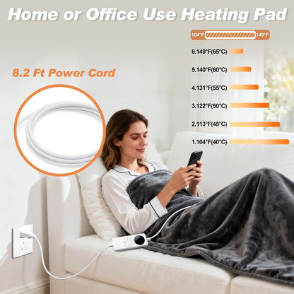 Heating Pad for Back Extra Large 59x27 Full Body Electric Heat Cloak XXL