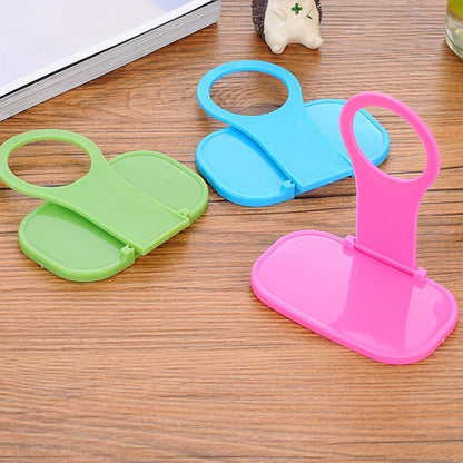 VOSAREA 8 Pcs Folding Wall Mounted Phone Holder Charging Station