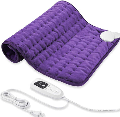 Electric Heating pad for Back Neck Shoulder Knee Arms Legs- Electric Heat Pads with 6 Heat Settings & Auto Shut Off Heat Heating Pad for Birthday Mother Father Girl Men Women