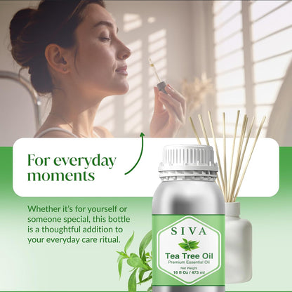 Siva Lavender Essential Oil, Huge Bottle, Large Size, 16 Fl Oz (473 ml)