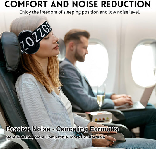 Noise Reduction Ear Muffs, Sound Proof Ear Protection, Earmuffs for Sleeping Noise Cancelling