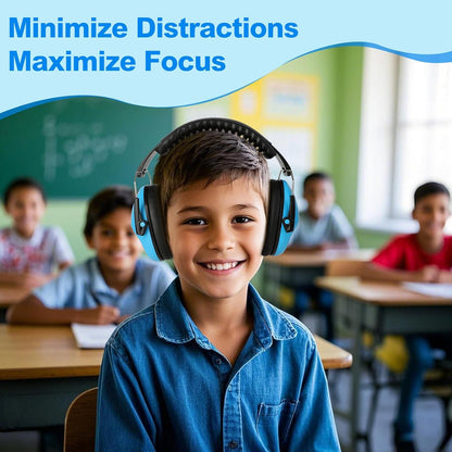 Floriogra Noise Cancelling Headphones for Kids, Kids Ear Protection 28dB SNR Noise Reduction Ear Muffs for Toddler/Children, Hearing Protection for Monster Jam, Concerts, Fireworks