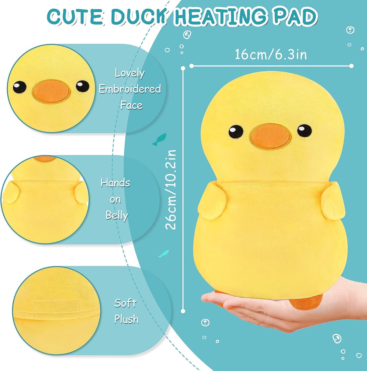 Microwave Heating Pad for Period Cramps,Otter Microwavable Heating Pad for Shoulder Neck Back Knee Pain Relief with Lavender Scented,Cute Otter Plush Toys Heat Pack for Women Kids Birthday