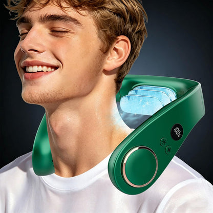 Portable Fan Clip on Pants-Personal Little Light Weight Waist Fan Coolclip Belt Hip Pocket Hard Hat,Wireless Wear Charging Battery Powered Quiet Undershirt Waist Band Coolclip Fans Adult Kid White