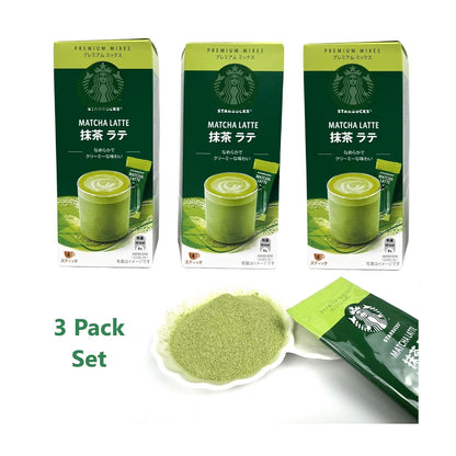 Matcha Latte Powder 3pack set (4eax3pack)