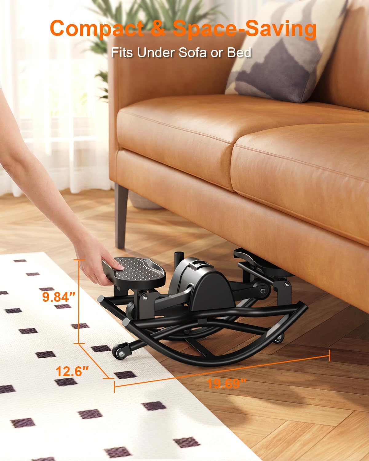 Rock Stepper for Exercise at Home, Rocking Stepper Side to Side