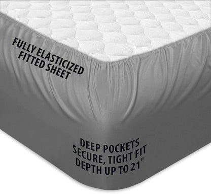 COONP Queen Mattress Topper, Extra Thick Pillowtop, Cooling and Plush Mattress Pad Cover Cotton Top Bed Topper Protector with 8-21 Inch Deep Pocket