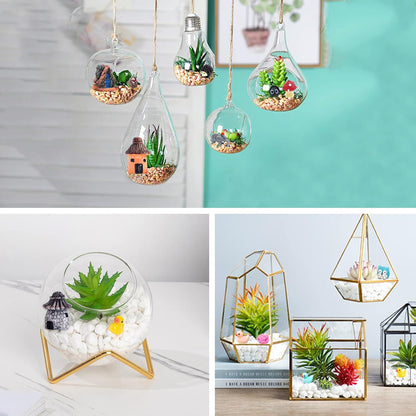 Fairy Garden Accessories Outdoor, 42 Zen Accessories, Miniature Decorations Supplies for Micro Landscape Plant Pots Bonsai Craft Decor - Fairy Kit