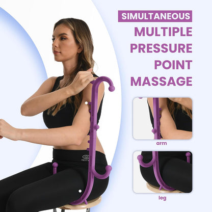 Ranarose Deep Tissue Back & Neck Massager for Body Muscle Pain Relief