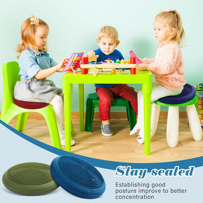 Libima 4 Pcs Wiggle Seat Inflated Wobble Cushion for Kids