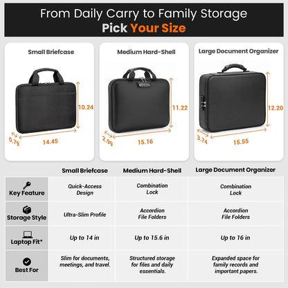 TILYMOL Fireproof Document Bag (5200℉) with Upgraded Heat Insulated Layers