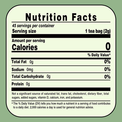 Jarteela Lemon Balm Tea, 1.5g x 60 Count - Natural Melissa Officinalis - Pyramid Herbal Lemon Balm Tea Bags for Digestion - Non-GMO - Caffeine-Free