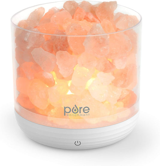 Pure Enrichment PureGlow USB Himalayan Salt Rock Lamp