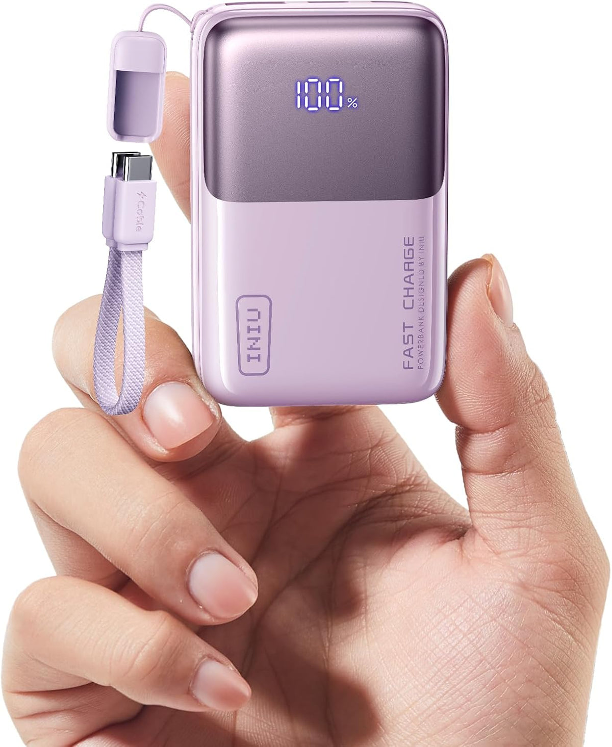 INIU Mini Portable Charger, Small 10000mAh 45W Fast Charging Power Bank