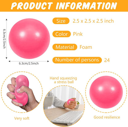 12 Pcs Blue Foam Stress Ball Squeeze Stress Relief Balls for Kids and Adults Hand Exercise Sensory Relief Toys for Anxiety ADHD Autism （Blue）