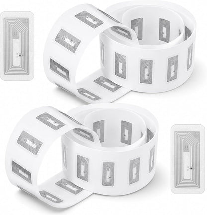 NFC Tags Sticker 40 Pcs Rectangle NTAG216 Chip Tags