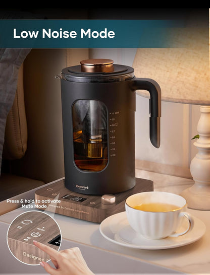 INTASTING Electric Kettle, Electric Tea Kettle with Infuser, 1 Liter