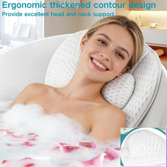 Bath Pillows for tub,Use Bathtub Pillow for Head & Neck Support