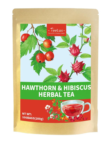 TeeLux Milk Thistle Tea Bags, Natural Milk Thistle Seed Tea, Mild & Mellow Taste, Caffeine Free, 100 Count