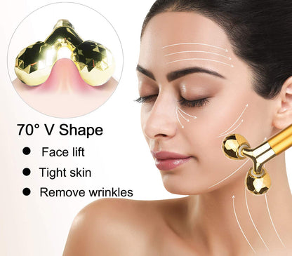 Face Massager Facial Roller Kit
