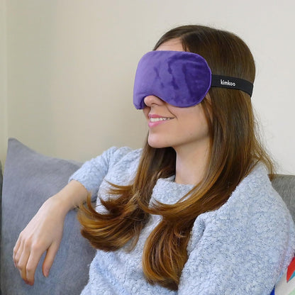Moist Heat Eye Compress&Microwave Hot Eye Mask for Dry Eyes，Heated Eye Mask Natural and Healthy Therapies