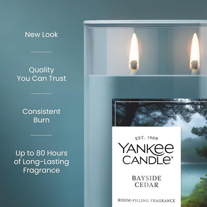 Yankee Candle Sage & Citrus, Scented Candle, 14.5oz 3-Wick Candle Jar with up to 40 Hours Burn Time, Giftable