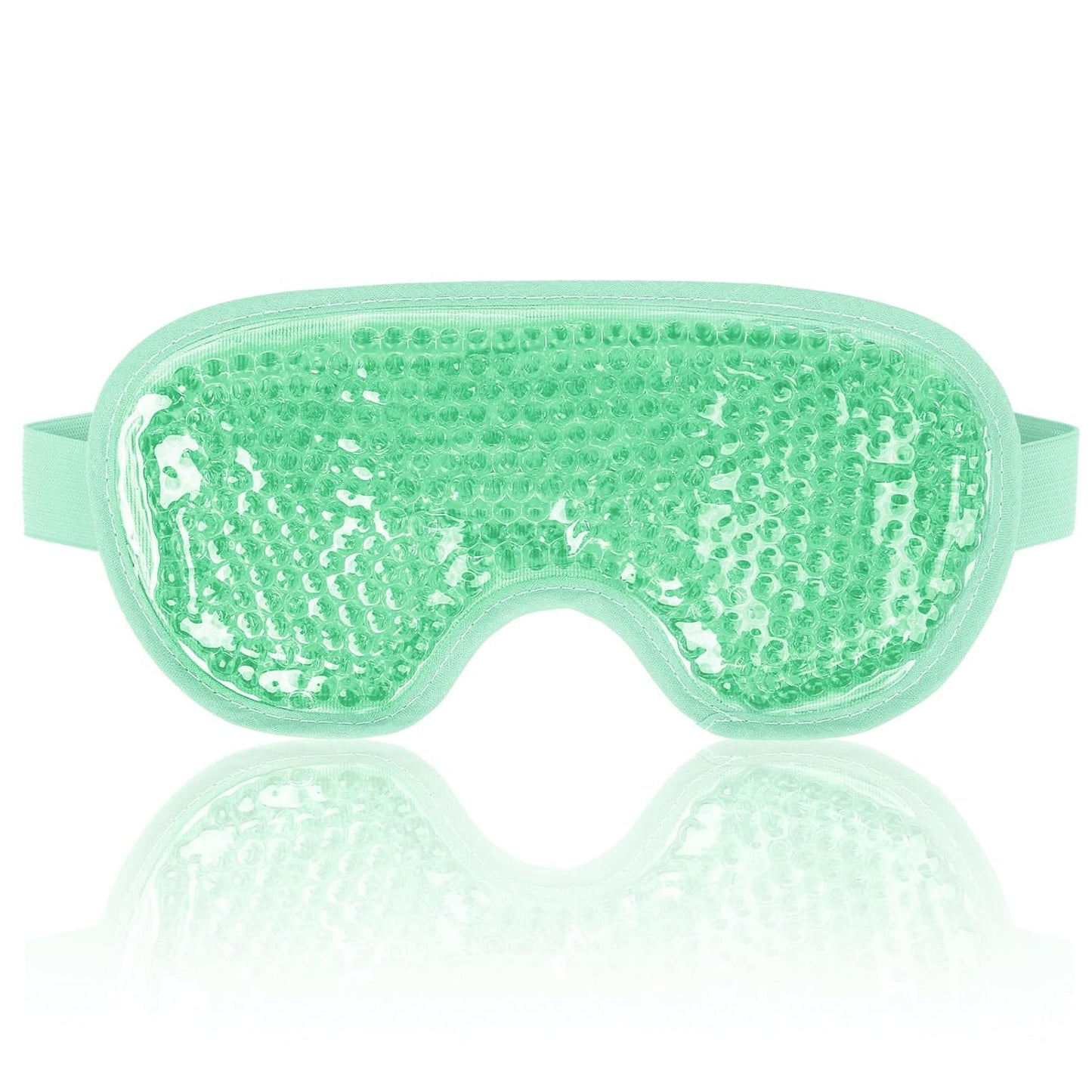 NEWGO Cooling Eye Mask for Puffy Eyes, Cold Eye Mask Eye Ice Pack for After Eyes Surgery, Tension Stress Relief, Itchy Eyes, Headaches, Dark Circles - Blue