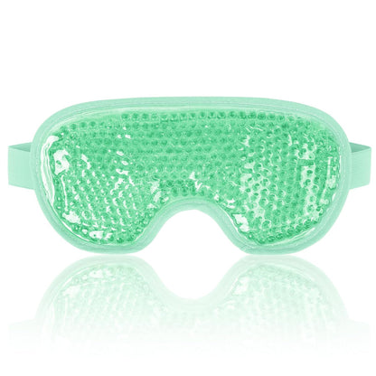 NEWGO Cooling Eye Mask for Puffy Eyes, Cold Eye Mask Eye Ice Pack for After Eyes Surgery, Tension Stress Relief, Itchy Eyes, Headaches, Dark Circles - Blue