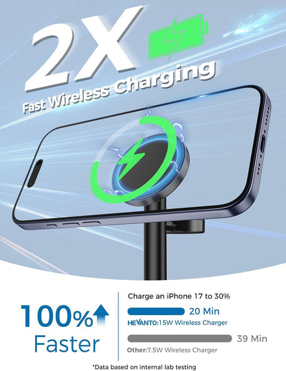 Mag-Safe Charger 3 in 1 Charging Station for iPhone Apple Watch AirPods