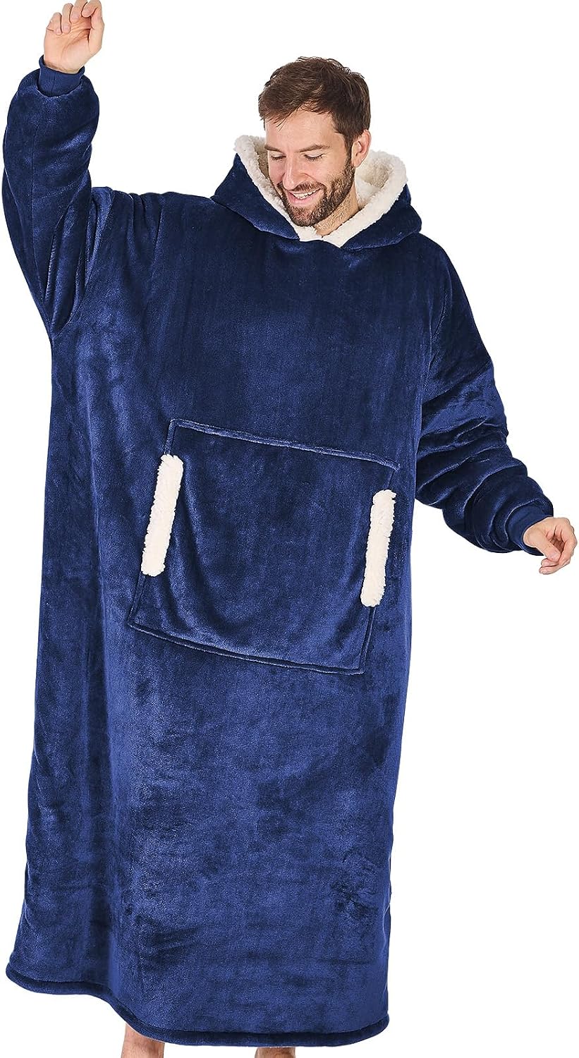 yescool Wearable Blanket Hoodie as Christmas Birthday Gifts for Women Mom - Colors B