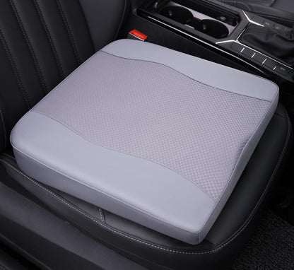 Lofty Aim Car Seat Cushion, Comfort Memory Foam Car Cushions for Driving - Sciatica & Lower Back Pain Relief, Driver Seat Pillow for Auto, Office Chair, Wheelchair - Black