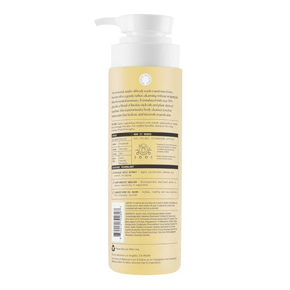 Naturium The Smoother Glycolic Acid Exfoliating Body Wash, Soft & Smoothing Cleanser, 16.9 oz