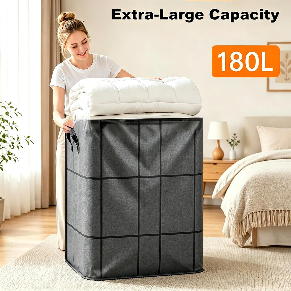 XXL Foldable Storage Bag with Reinforced Handles (3)