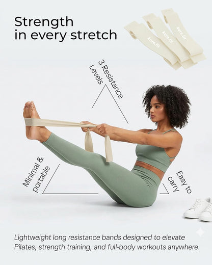 Pilates Kit | Pilates Equipment Set for Home Workouts | Accessories & Guide