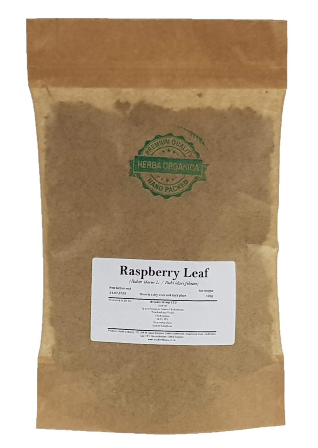 Raspberry Leaf - Rubus Idaeus L - Herbal Tea (100g)