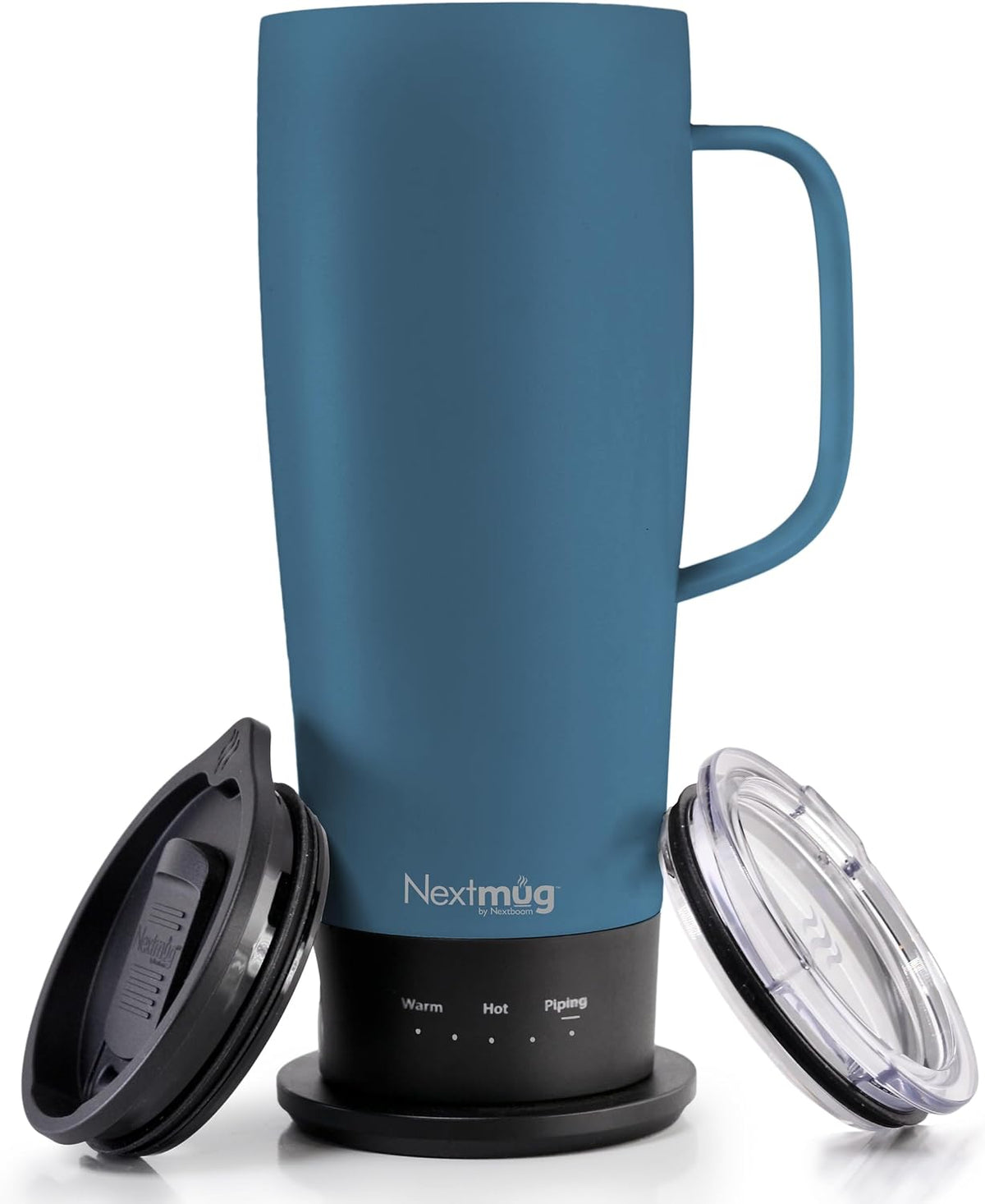 Nextmug Go - Temperature-Controlled, Self-Heating Travel Mug