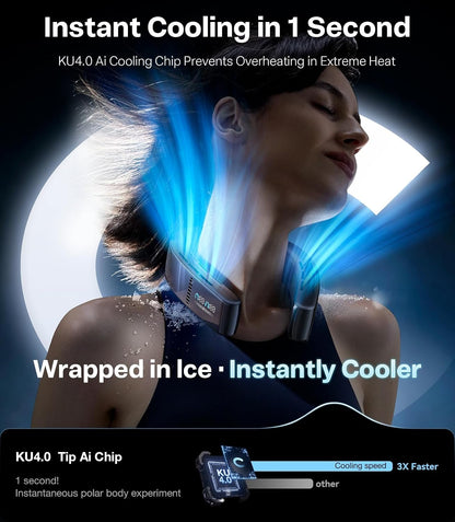 TORRAS COOLiFY 2025 Cyber AI Neck Air Conditioner, Ultimate Cooling
