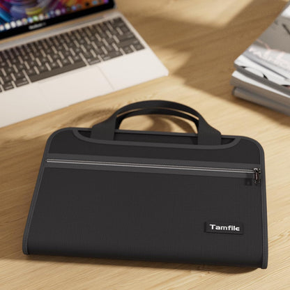 Tamfile Fireproof Accordion File Organizer, Expanding File Folder