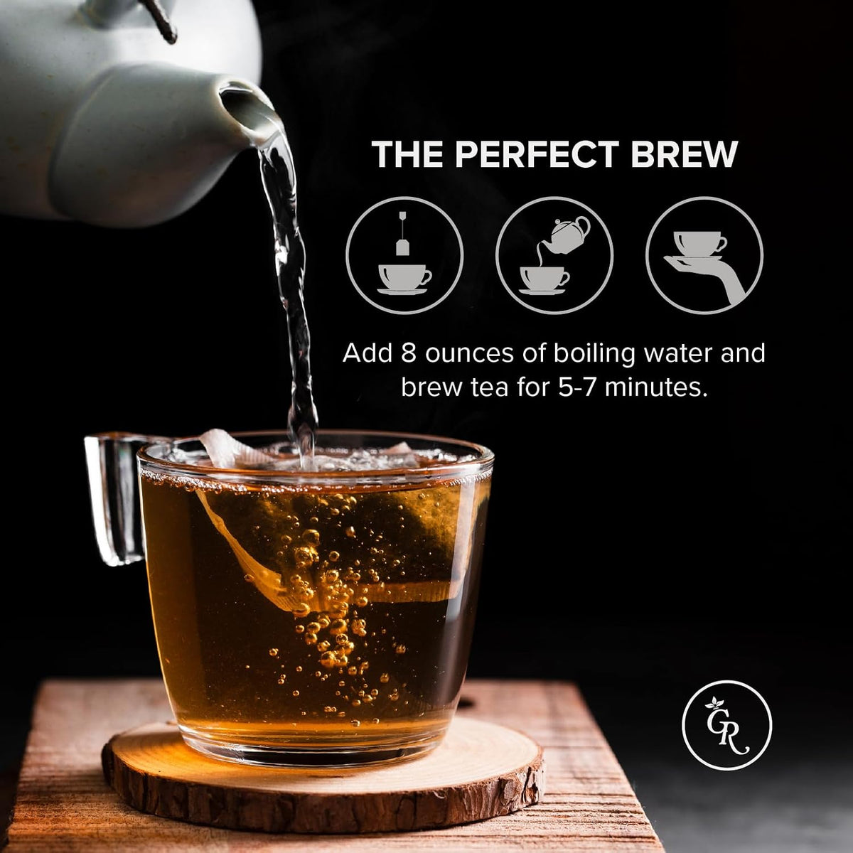 Gourmet Royale Spearmint Tea, 100 Count, Sustainable Tea Bags, Caffeine & Sugar Free, Resealable Pouch, Refreshing & Natural, Grown in Sri Lanka, (Pack of 1)