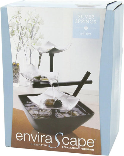 Homedics Tabletop Water Fountain, Home Décor Soothing Sound Machine