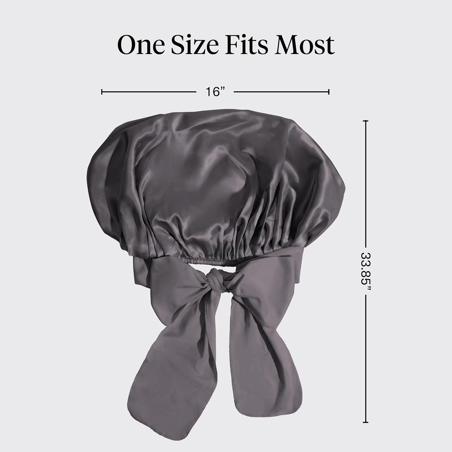 Kitsch XL Satin Bonnet for Sleeping - Softer Than Silk Bonnet For Sleeping Women - Secure Fit, Adjustable, Night Cap For Curly & Textured Hair - Prevents Breakage, Tangles & Thinning - Blush