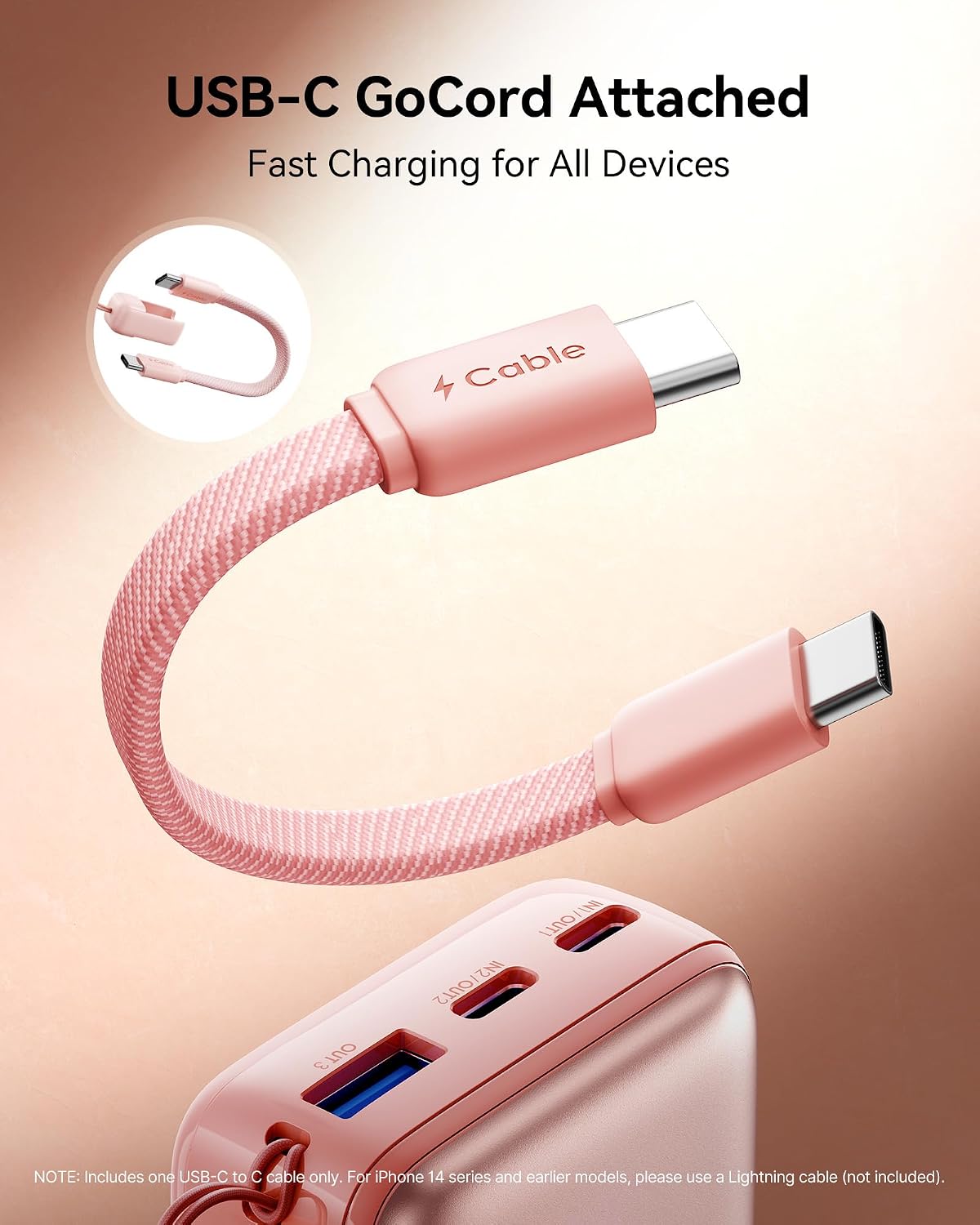 INIU Mini Portable Charger, Small 10000mAh 45W Fast Charging Power Bank