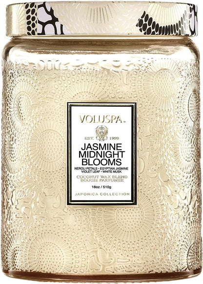 Voluspa Baltic Amber Candle, 18 oz, Coconut Wax Blend, Scented Candles for Home, 100 Hour Burn Time, Candle Jar