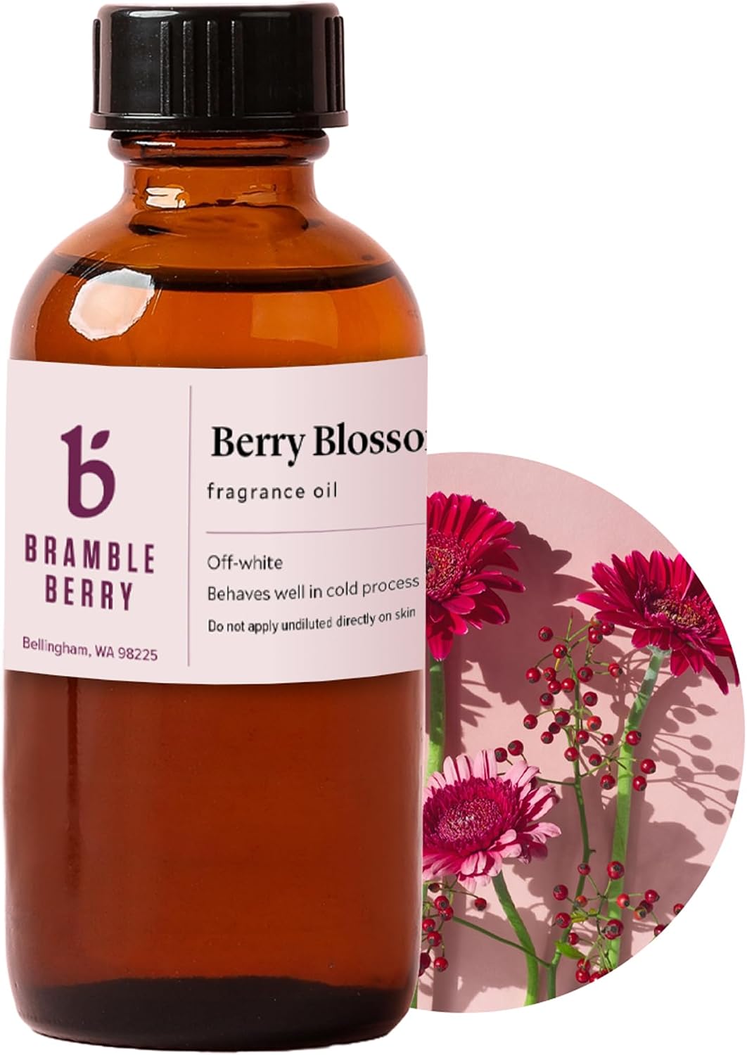 Bramble Berry Watermelon Sugar Fragrance Oil 2 oz | Sweet Fruity Scent for Soap Making, Candles, Lotion, Bath Bombs & Perfume | Skin Safe, Vegan, Paraben & Phthalate Free