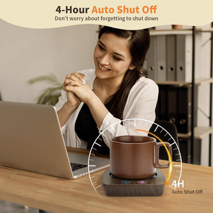 VOBAGA Mug Warmer& Coffee Mug Warmer for Office Desk