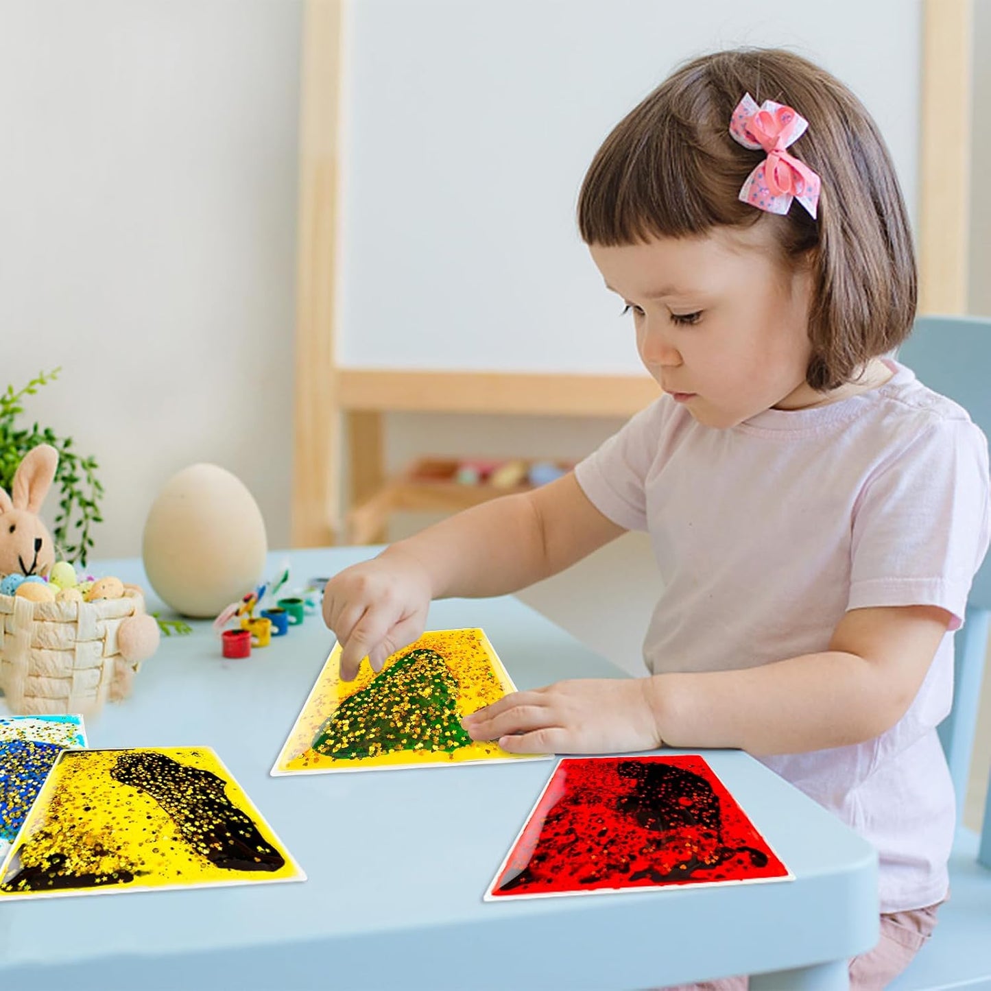 Onyoloy Sensory Soft Gel Liquid Toys - Hexagon Sensory Motion Fidget